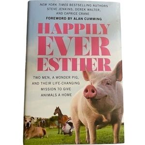 Happily ever Esther- book viral social media pig NEW